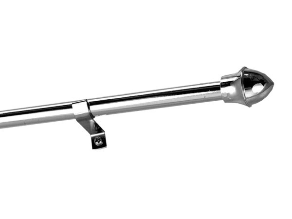 Karnisze nikiel Cafel 55-85 cm