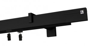 Karnisz apartamentowy Estelle Cristal black
